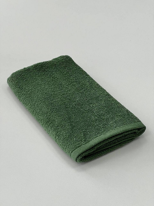 Полотенце махровое Ideal Textile однотонное 50х90 см 360 г/м2 (56861134) Для рук и лица, зелений Черновцы - изображение 6