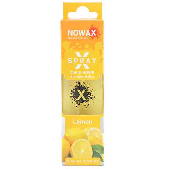 Ароматизатор Nowax X Spray Lemon в коробці Киев