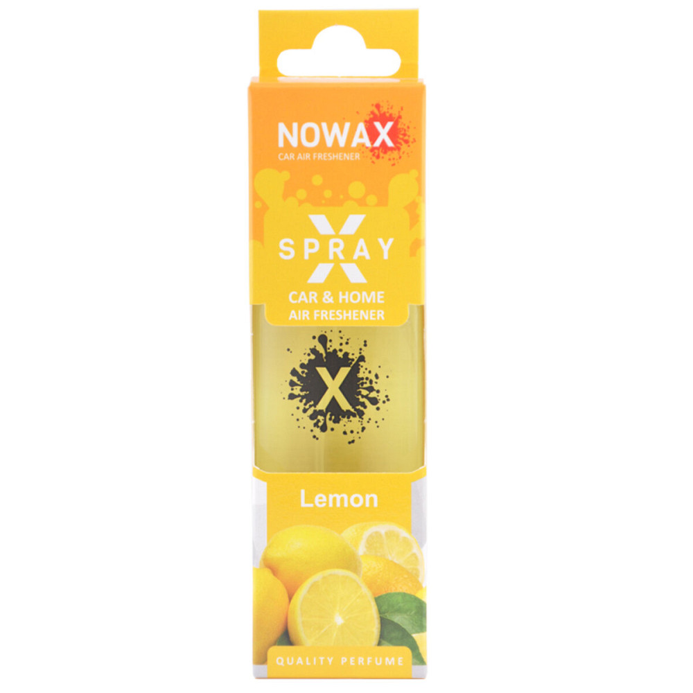 Ароматизатор Nowax X Spray Lemon в коробці Київ - фото 1