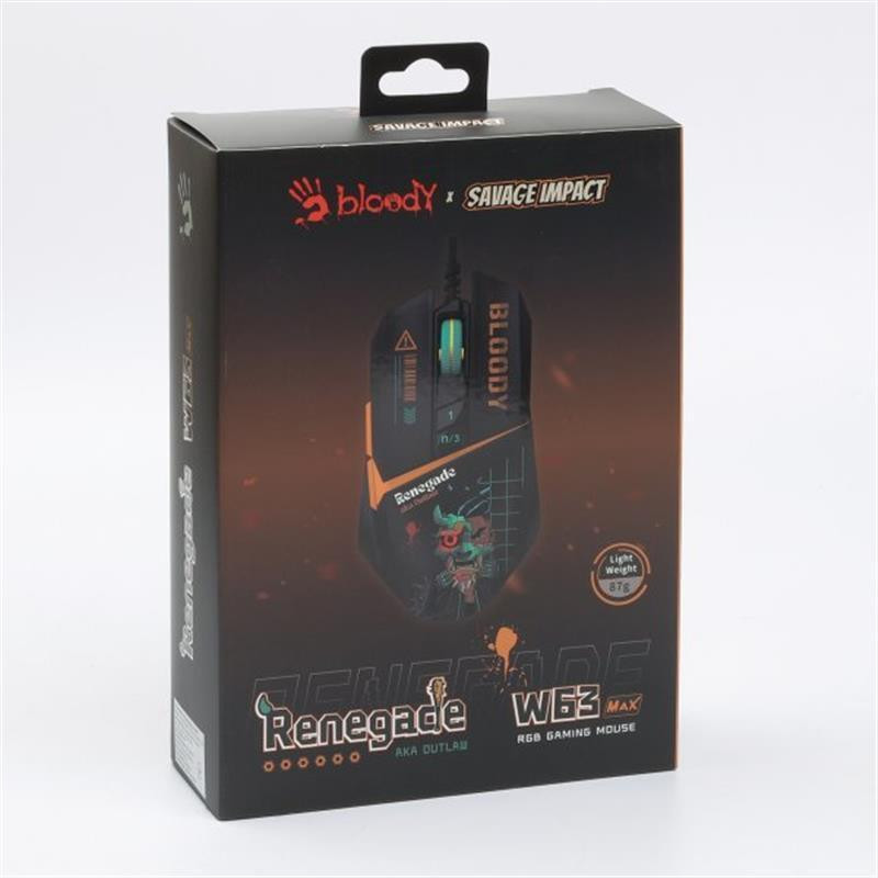 Миша A4Tech Bloody W63 Max Renegade Midnight З малюнком Харьков - изображение 11
