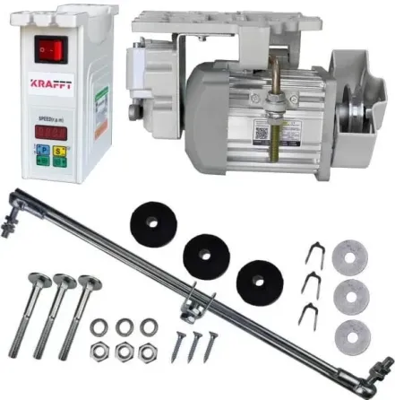 Швейна машина Krafft Kfs-1500A Silnik Uniwersalny Servo Energooszczędny Комплект Київ