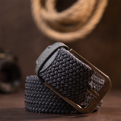 Ремень Vintage Текстильный Серый (20518) Винница - изображение 8