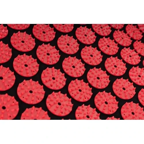 Мат для акупунктури Hop-Sport C072 чорний із червоним Київ - фото 5