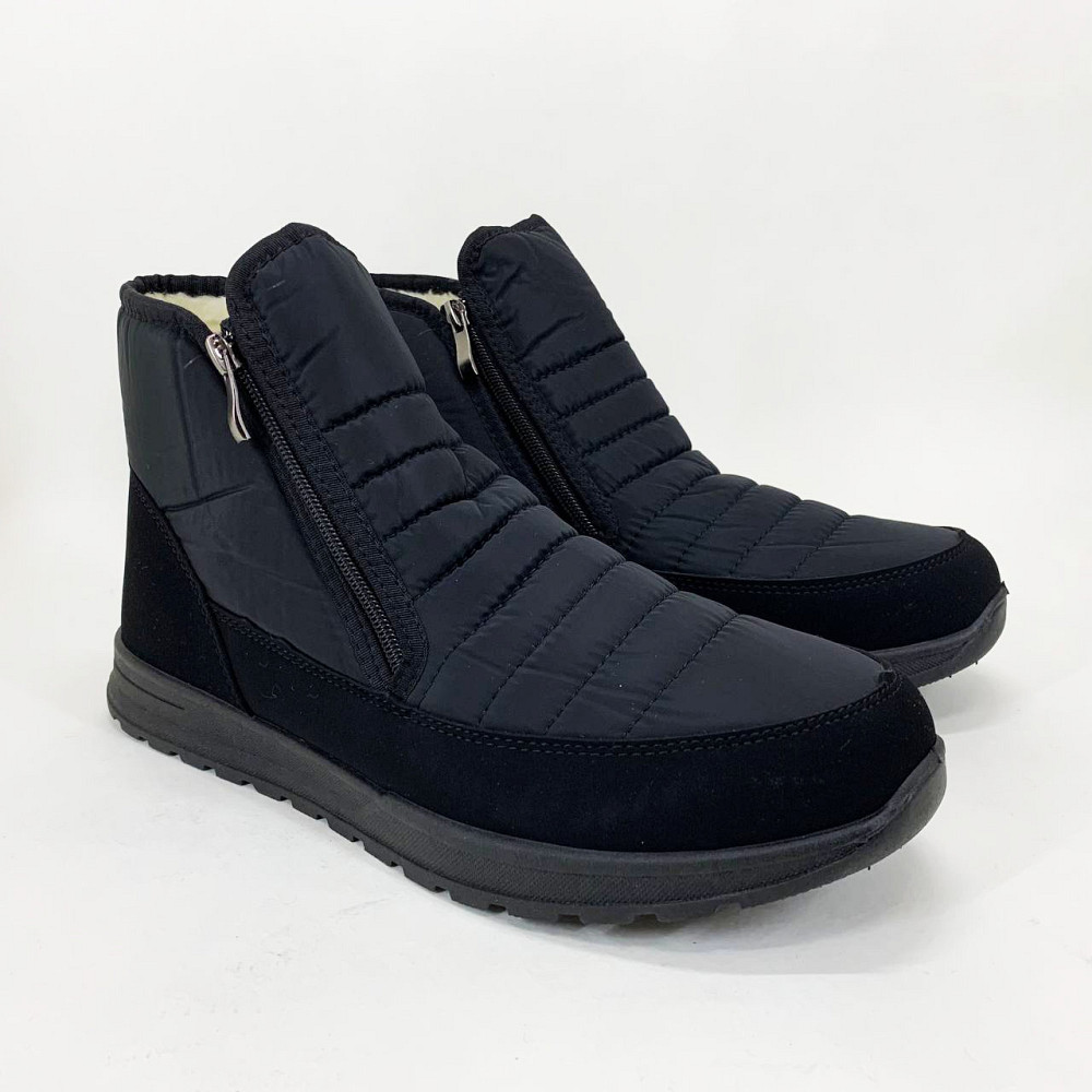 Ботинки рабочие на меху, Сапоги мужские утепленные короткие, Прочная обувь для мужчин IZ-92 Львов - изображение 3