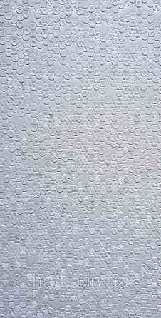 Шпалери вінілові на флізеліні AdaWall Signature1.06х10 точки маленькі круги структурні білі сріблясті 3д Київ