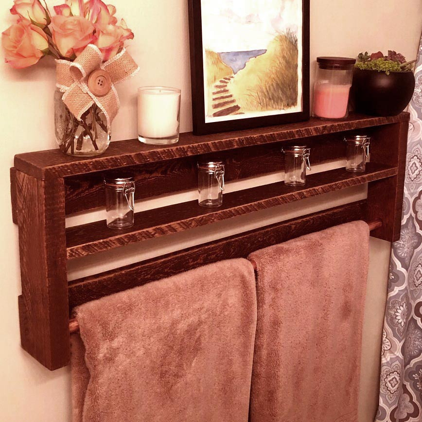 Полка для ванной 