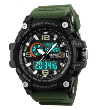 Часы наручные SKMEI 1283AG, ARMY GREEN, 9742 Днепр