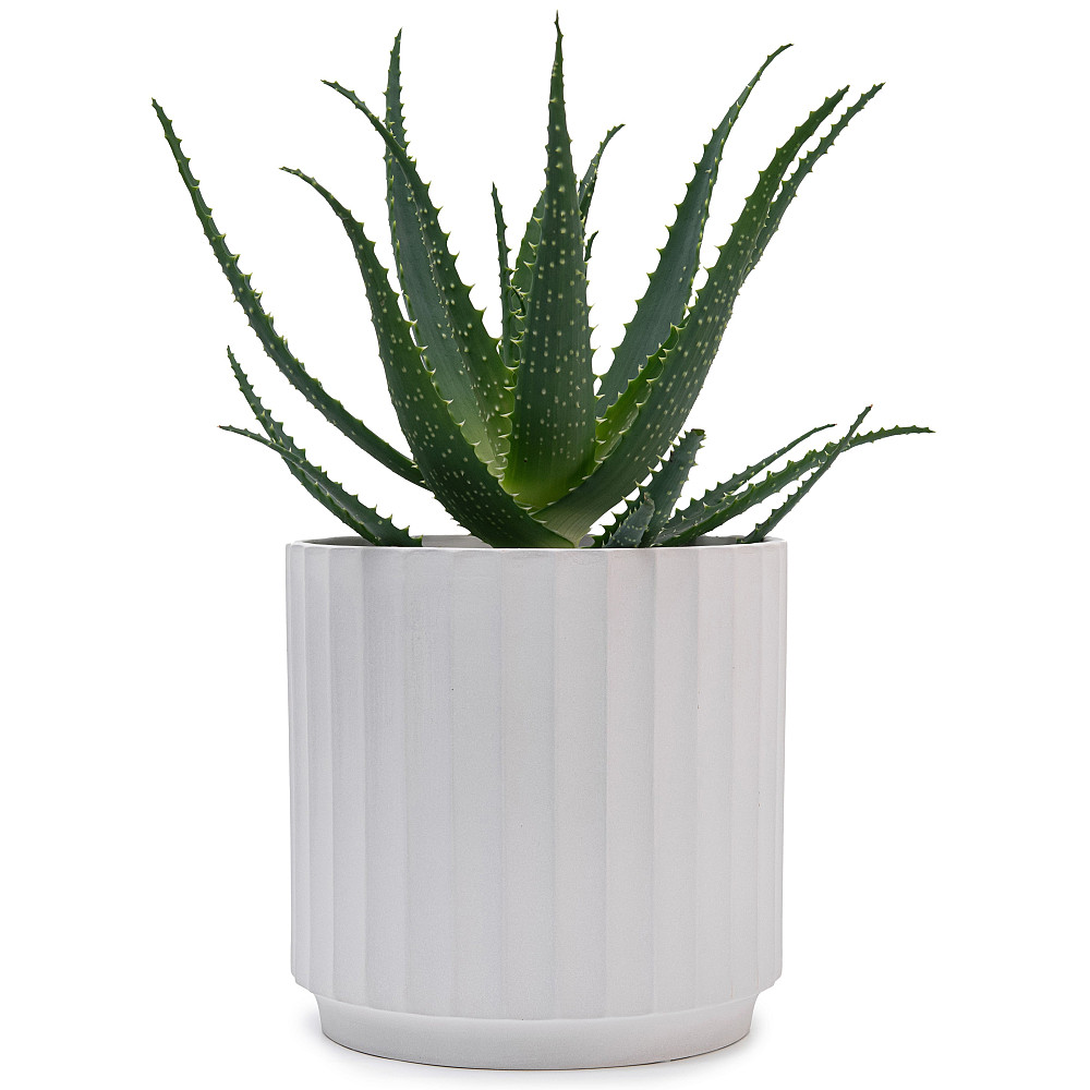 elemi Набір кашпо для квітів керамічні elemi "Грань" (13.5"; 16"; 20.5") (1,4 л; 2,4 л; 4,2 л) Коломыя - изображение 2