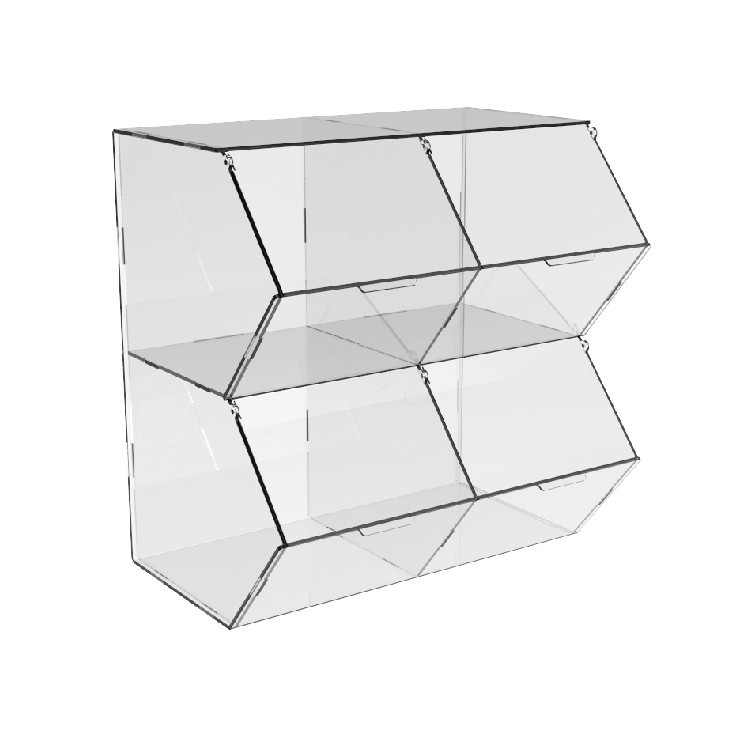 Диспенсер EKOSTAR для мармеладів, снеків, горіхів 4 комірки Київ - фото 3