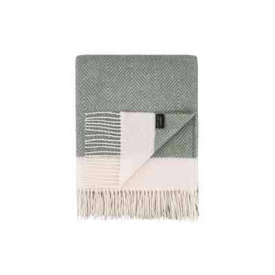 Плед Ardesto Leonardo Bianco 100% вовна 140x200 см зелений (ART0504LB) Вінниця