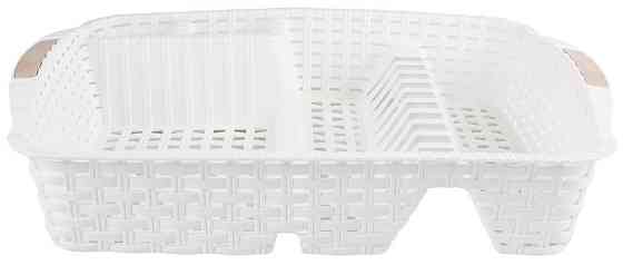 Сушка для посуду Violet House 0757 Ротанг WHITE 48х37.5х9 см (6897767) Киев