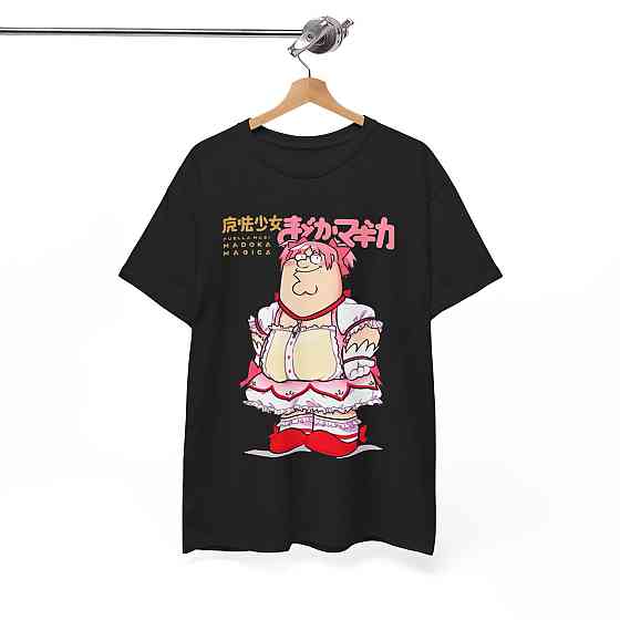 Футболка для мальчика аниме Мадока Магика Гриеф Сеед оверсайз (рост от 165 до 180 ) Черний AnimeJ0002m Днепр