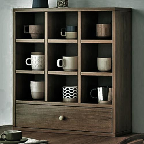 Полиця для чашок "Комрі" сепія Миколаїв - фото 1