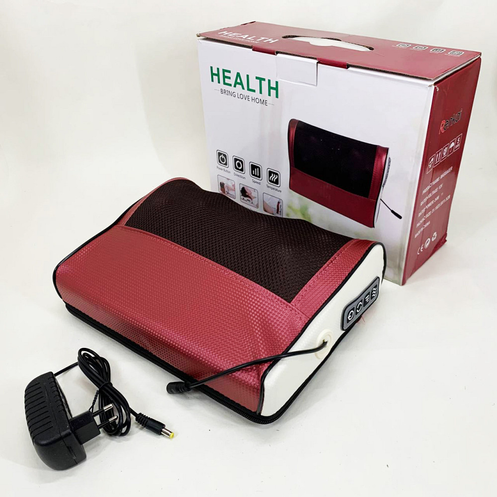 Вибрационный шейный массажер, Подушки подголовники с массажной функцией, Массажеры для спины и шеи DG-48 Львов - изображение 7