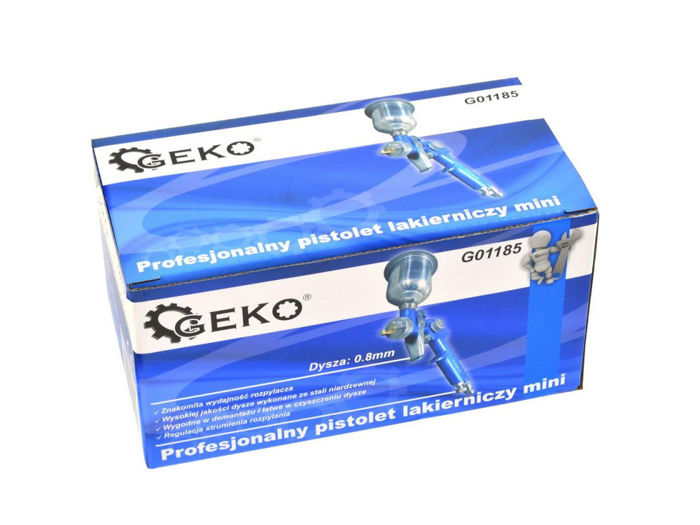 Міні Пульверизатор професійний HVLP 0.8 мм, бачок 150 мл металічний Киев - изображение 2