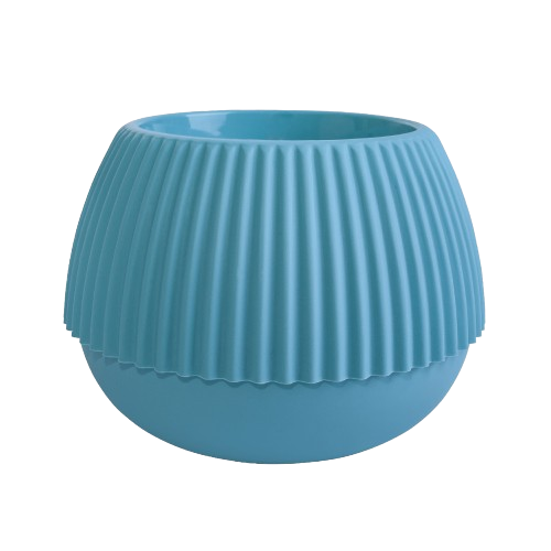 Вазон Бохо 14 см ізо-блакитний Алеана Житомир - фото 1
