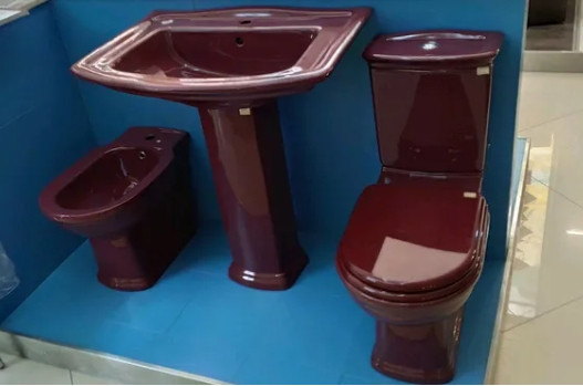 Унитаз с бачком Rak Ceramics Washington (без сиденья) Бордовый Киев - изображение 3