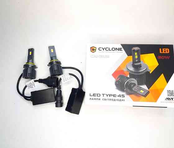 Світлодіодні лампи HB3/9005 Cyclone type45/LED/12V/60W/12000Lm/6000K Вінниця