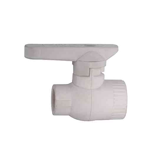 Кран шаровый Kalde PPR (латунь) ф20x1/2 вн. (белый) 21010 (000021528) Киев