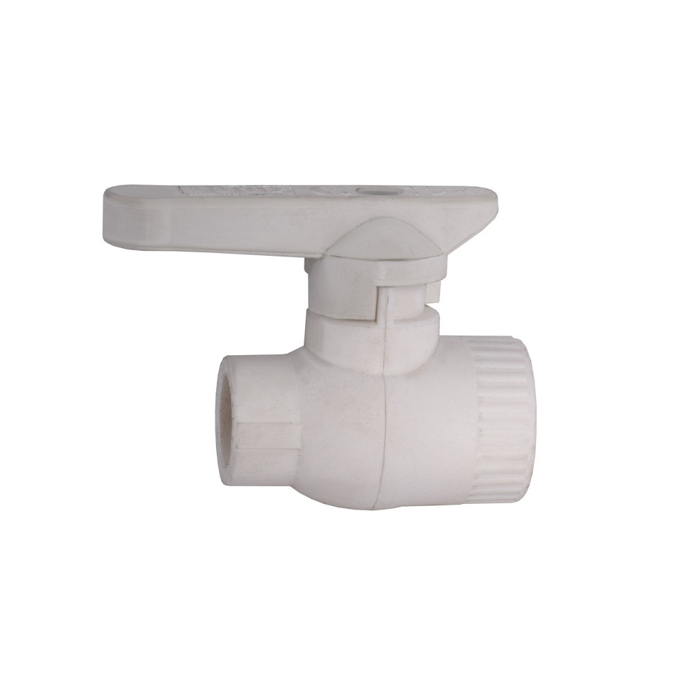 Кран кульовий Kalde PPR (латунь) ф20x1/2 вн. (білий) 21010 (000021528) Київ - фото 1