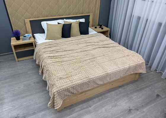 Плед-покривало Кубик 200х220 см (+-10см) Бежевий (87-232) Київ