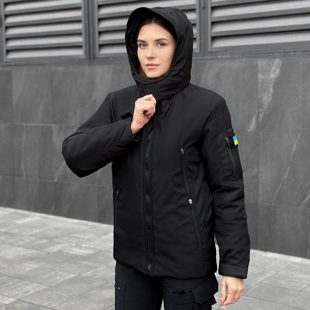 Жіноча зимова Куртка з капюшоном Pobedov Winter Jacket Motive ЗИМА В2 Жіноча Київ - фото 6
