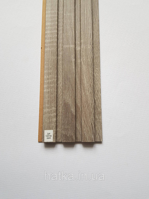 Стеновая реечная панель МДФ 117х12х2800 мм Дуб сонома СП12117-11 Киев - изображение 1
