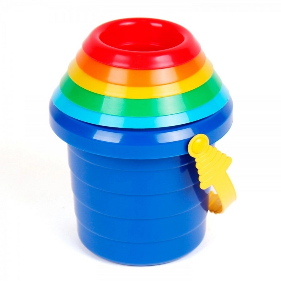 Ігровий набір "Пірамідка "Сомбреро №2" ТехноК 2674TXK, 6 елементів Вінниця - фото 2