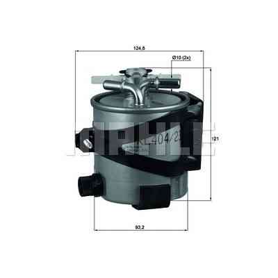 Фільтр паливний Mahle KLH44/22 Вінниця