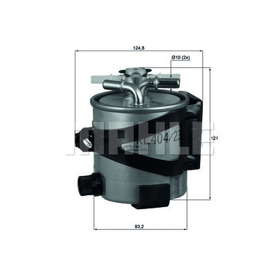 Фільтр паливний Mahle KLH44/22 Вінниця - фото 1