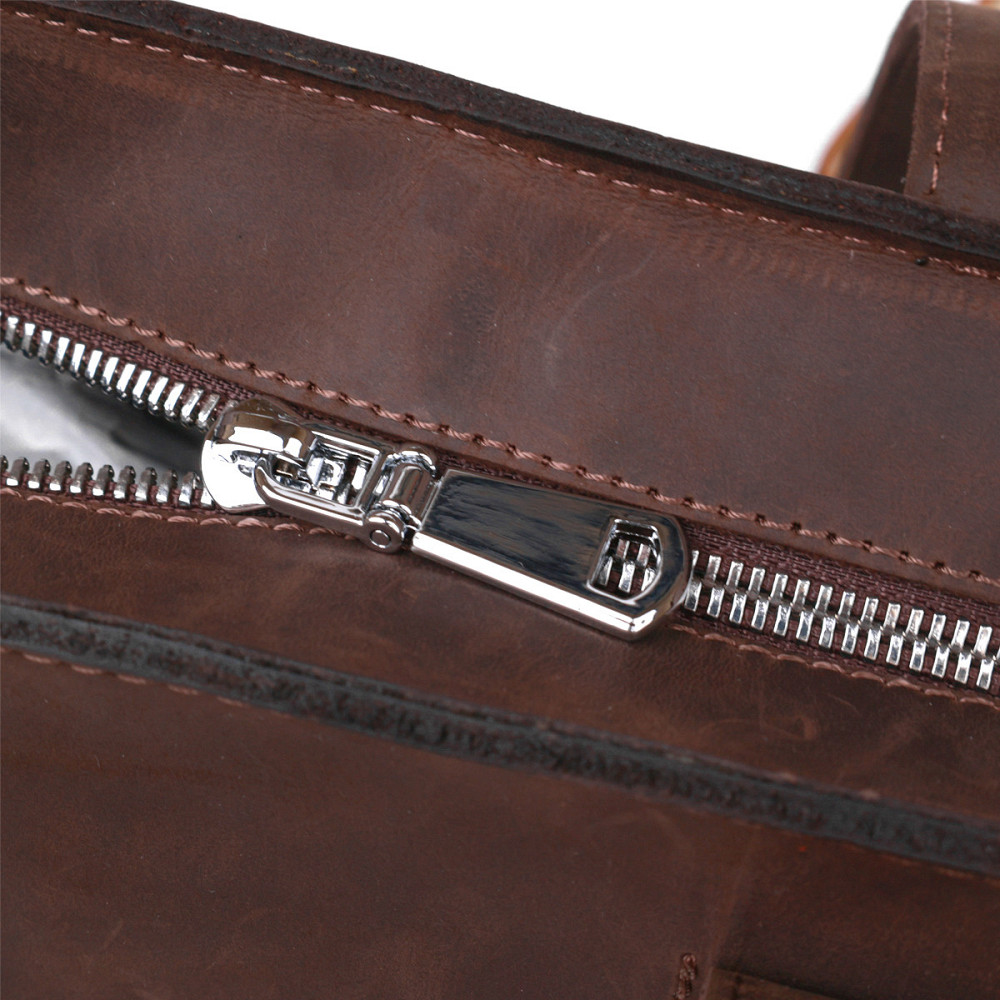 Вінтажна жіноча сумка-шоппер Shvigel 16349 Коричневий Київ - фото 5