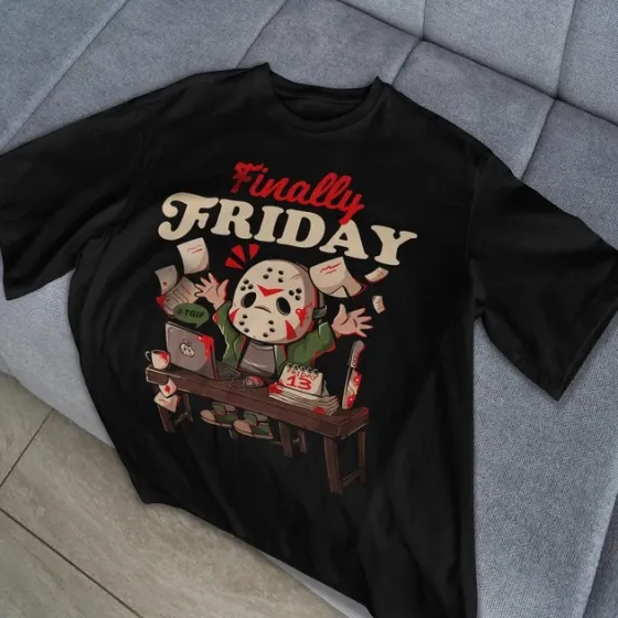 Футболка чоловіча з  принтом Friday 13 Розмір 48 Anime1029 Дніпро