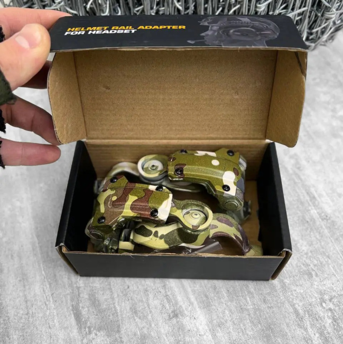 Крепление адаптер для наушников WoSporT на шлем (Мультикам) Киев - изображение 3