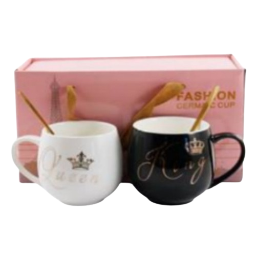 Набір чашок 2 предмети 350мл (подарункова уп) порцеляна 212GB Interos Житомир - фото 1