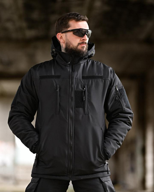 Зимовий тактичний костюм NORTHERN чорний ТР6571 Одеса - фото 5