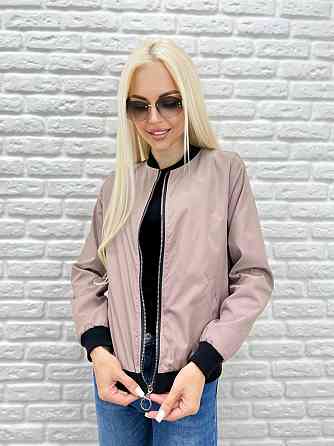 Жіноча вітровка з щільної плащівки "Leland" оптом | Розпродаж моделі Капучіно, 42-44 Київ