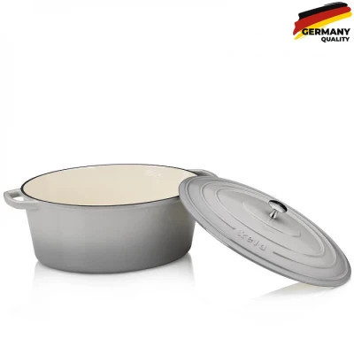 Гусятниця Kela Calido 9,3 л Grey (12609) Вінниця - фото 2