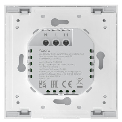 Умный выключатель Aqara H1 (WS-EUK03) Винница - изображение 4