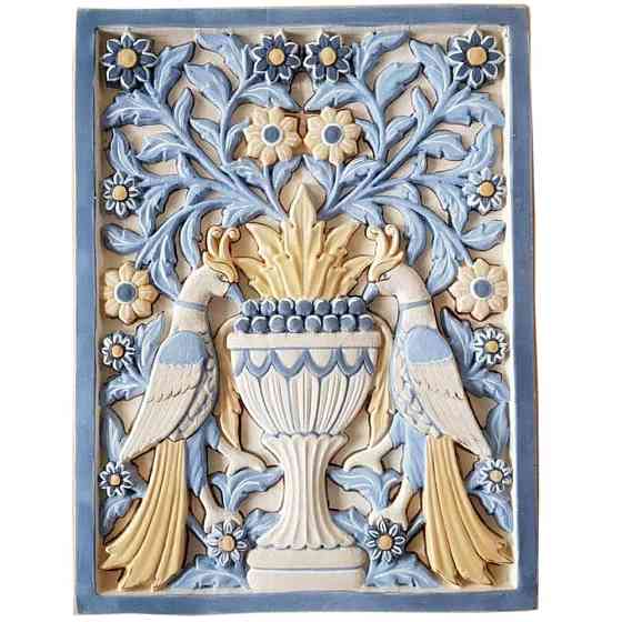 Молд силиконовый Птицы 197 на 150 мм серый Киев