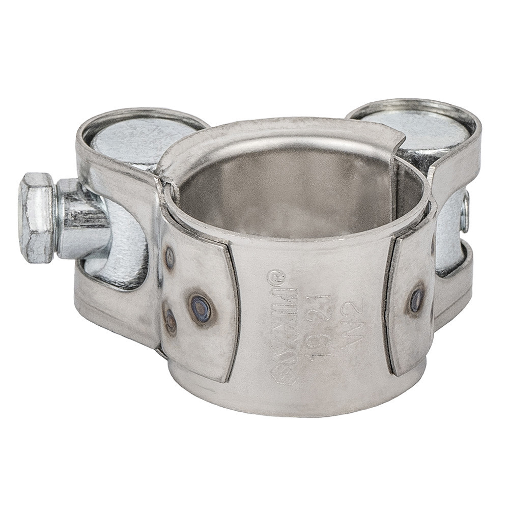 Хомут силовий неіржавкий 18 мм Ø19-21 мм (КРАТНО 10 шт.) SIGMA (2508021) Київ - фото 3