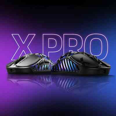 Мишка GravaStar Mercury X Pro 8K Wireless/Bluetooth/USB Black (GSXPRO_BLK) Вінниця