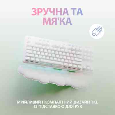 Клавіатура Logitech G715 Aurora Wireless Gaming GX Brown Lightspeed/Bluetooth UA Off-White (920-010465) Вінниця