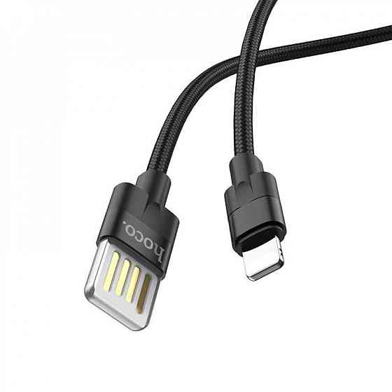 Кабель Hoco U55 Outstanding Lightning 1.2м чорний Львів
