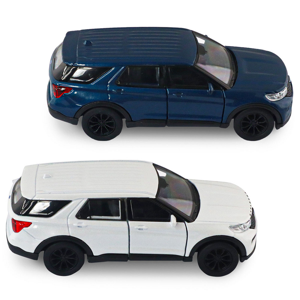 Автомодель - Ford Explorer 2023 (перламутрово-білий, блакитний металік) Днепр - изображение 12