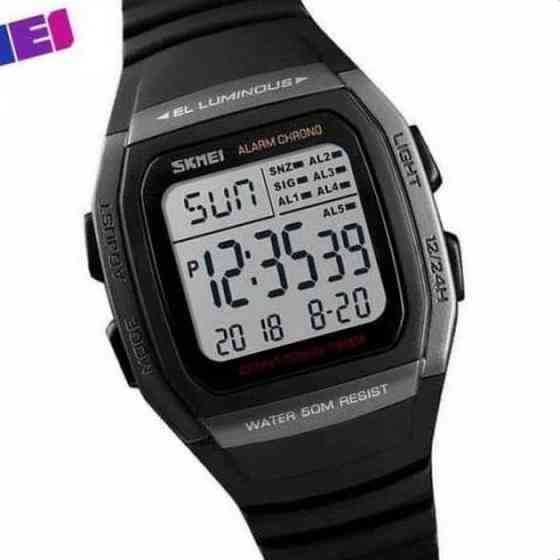 Мужские спортивные часы Skmei 1278 Серебристый Винница