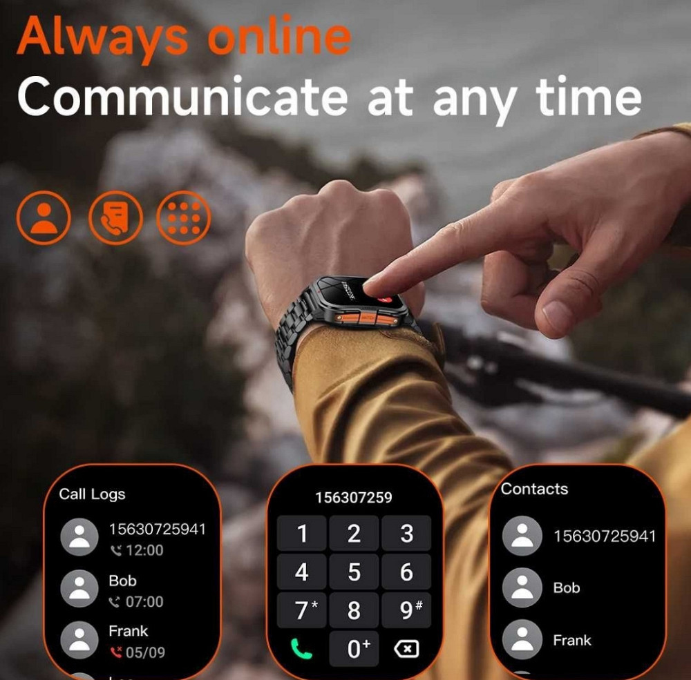 Смартгодинник: DAORKOW MK98. Тактичні, спортивні. Харків - фото 6