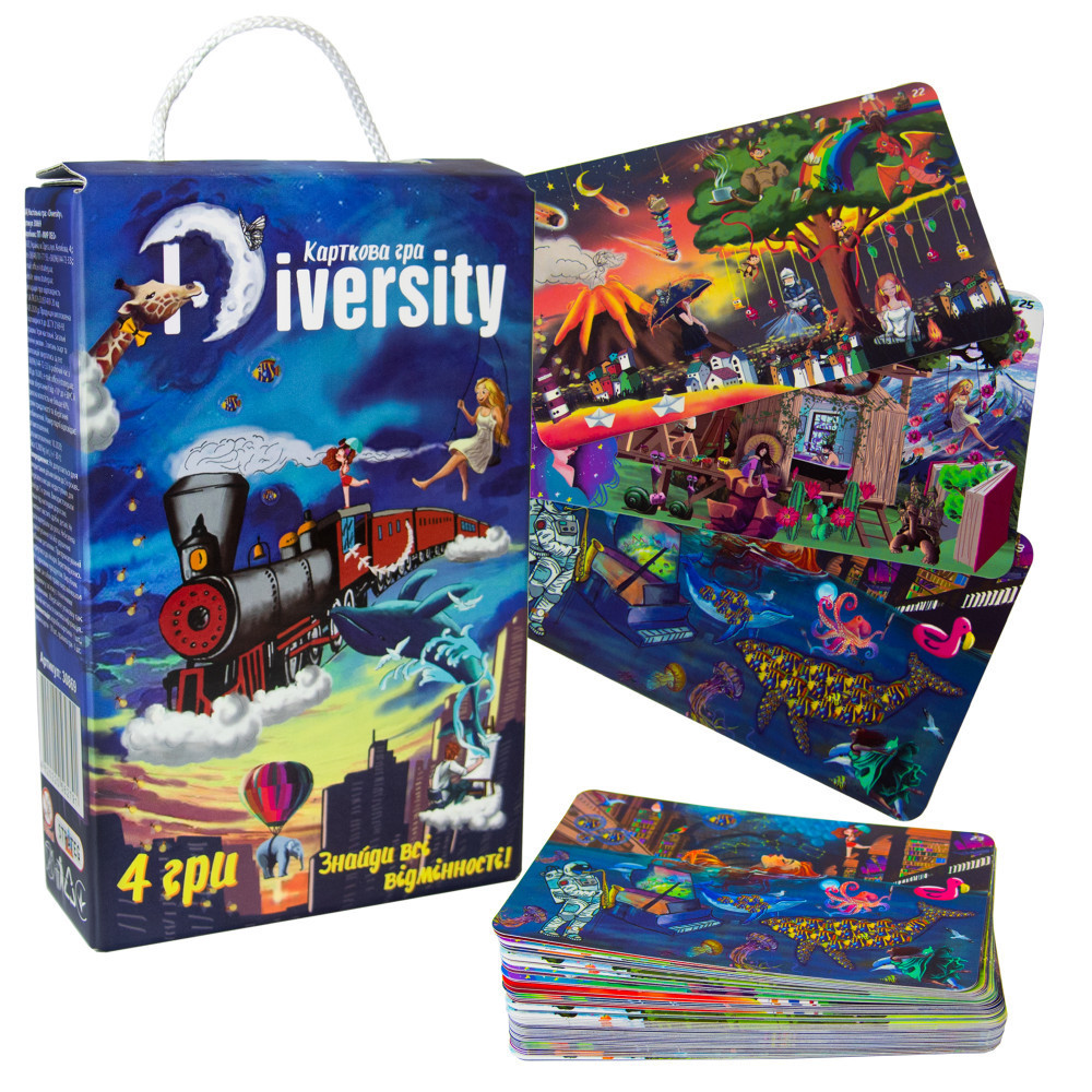 Настільна гра 30869 (укр) "Diversity", в корці 18,7-12-4,5 см, шт Київ - фото 1