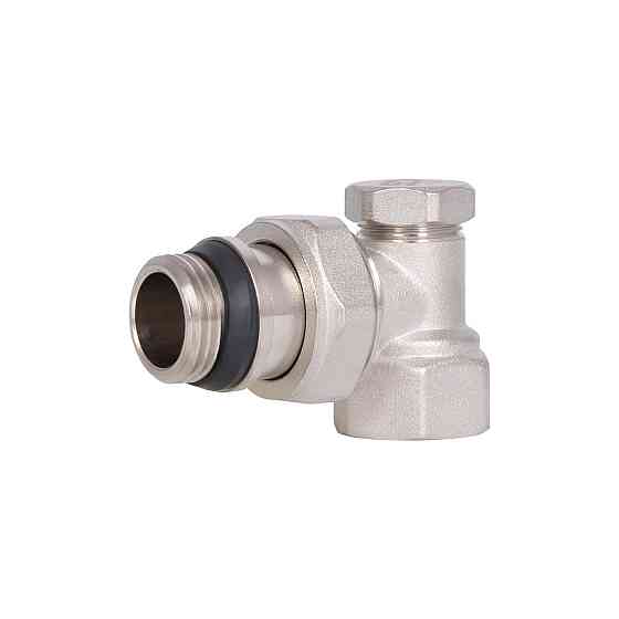 Кран радіаторний Thermo Alliance Base 1/2" ВН з антипротіканням кутовий SD229W15 Київ