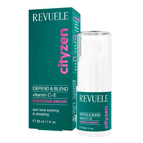 Сыворотка для сияния кожи лица Defend & Blend Cityzen Revuele 30 мл Киев