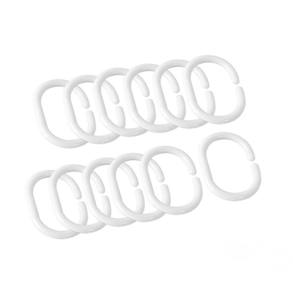 Шторка для ванны из полиэстера водонепроницаемая Bathlux 180x180 см с кольцами, занавеска для ванной комнаты Каменец-Подольский - изображение 4